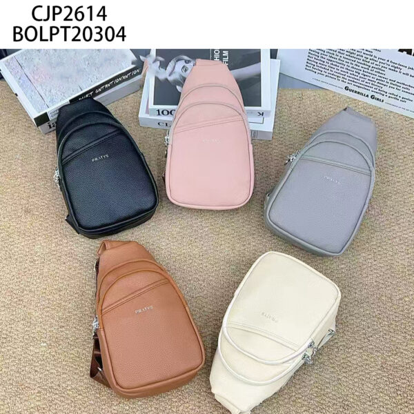 BOLSO CRUZADO SIMIL CUERO CJP2614-120
