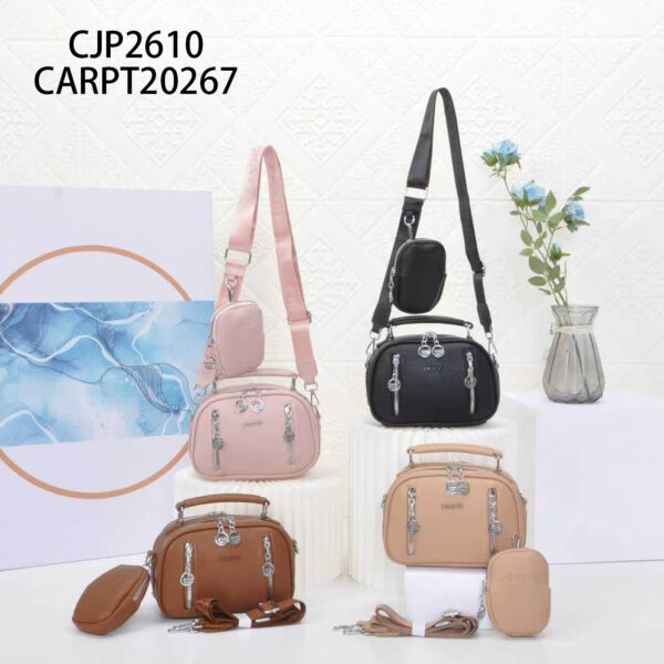 CARTERA TIPO BANDOLERA SIMIL CUERO CJP2610-80