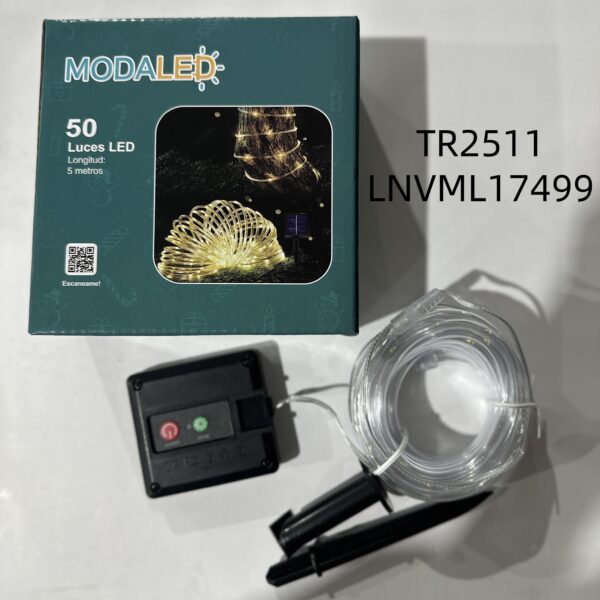 LUZ MANQUERA SOLAR 5M TR2511