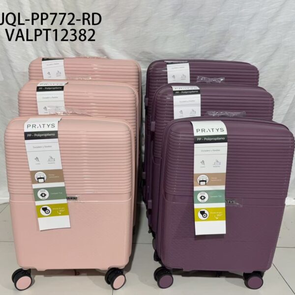 JUEGO DE VALIJA PP COLOR ROSA 20.24.28 JQL-PP772-RD