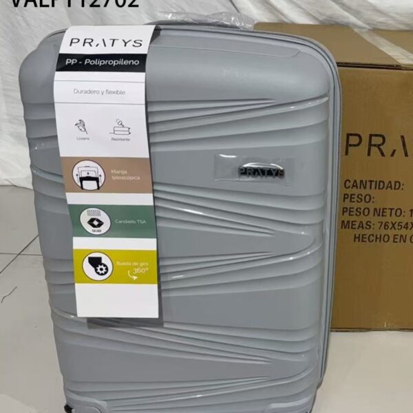 VALIJA 20 PP GRIS CLARO JQL-PP002-P-6