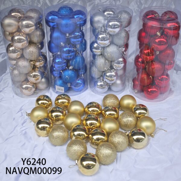 BOLAS NAV.6CM 24PCS Y6240
