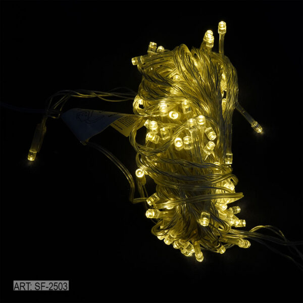 LUZ CORTINA 3*3M 300 LUCES CALIDAS SF-2503
