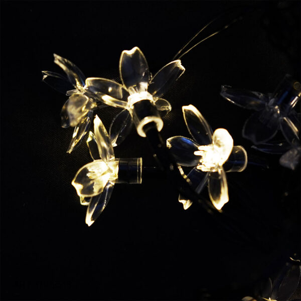 LUZ 20 LED SOLAR FLORES CALIDA YHD2518